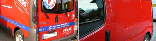 Saubere Folienentfernung ohne Rückstände